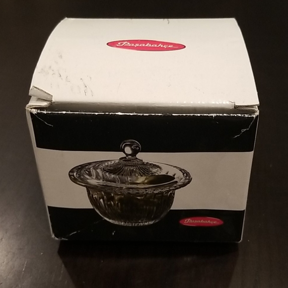 Paşabahçe Crysta Candy dish w/ lid. NIB - Picture 16 of 16